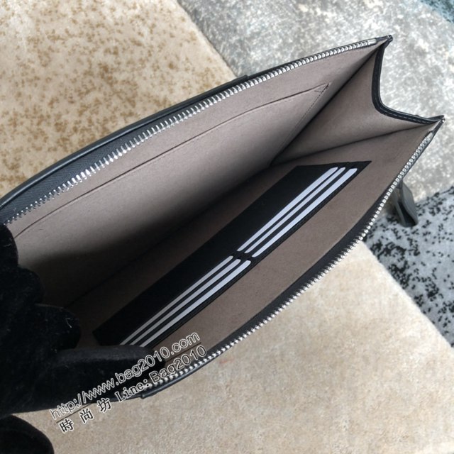 Gucci新款包包 古馳Supreme高級PVC牛皮手包 Gucci男士手拿包 495017  ydg3119